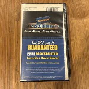 Blockbuster Rental VHS Clamshell Case With Movie Toy Story Disney Pixar READ